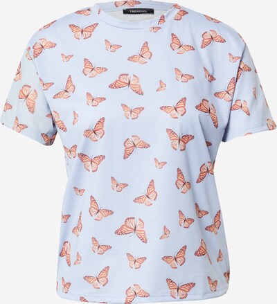 Trendyol T-Shirt in rauchblau / hummer, Produktansicht