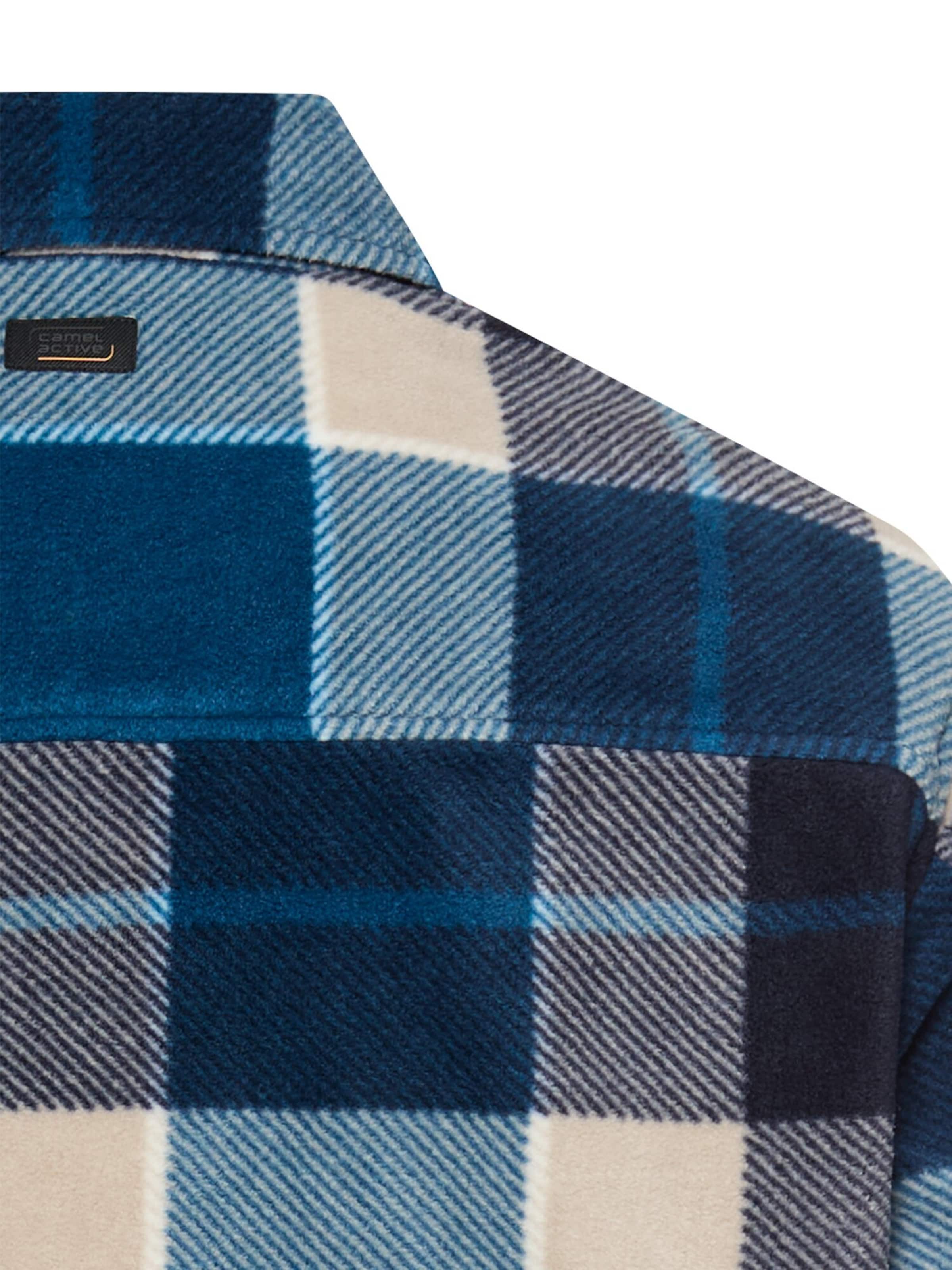 CAMEL ACTIVE Regular fit Button Up Shirt in Blue