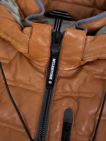 MILESTONE Übergangsjacke 'MSTamino'‌‌‌‌ in Beige