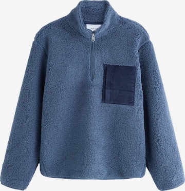 Next Pullover i blå: forside
