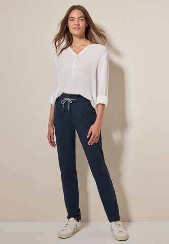 CECIL Slimfit Hose in Blau
