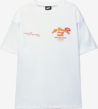 Pull&Bear Paita värissä punainen / valkoinen, Tuotenäkymä