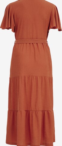 WE Fashion Kleid in Orange