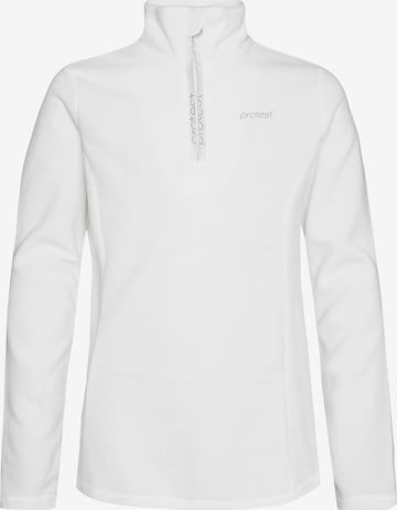 PROTEST Sportsweatshirt 'MUTEY JR' in Weiß: Vorderseite