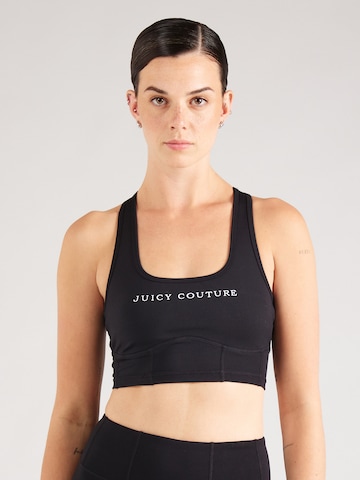 Juicy Couture Sport Bralette Sports bra 'VESPER' in Black: front