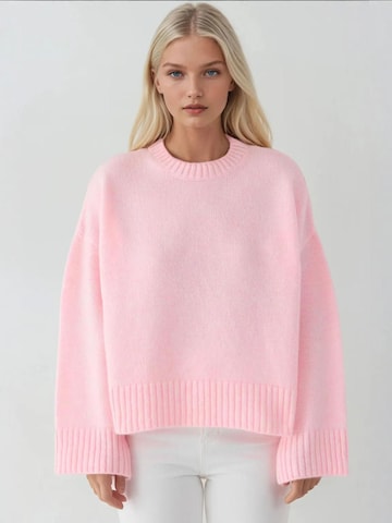 Hiccup Oversized trui in Roze: voorkant