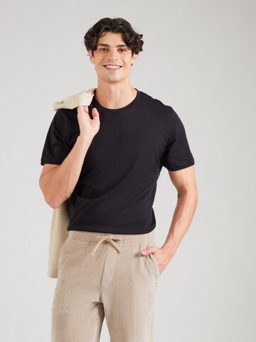 SELECTED - Camisa 'SLHDAN' em preto: frente
