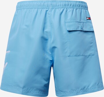 Tommy Jeans Badshorts i blå