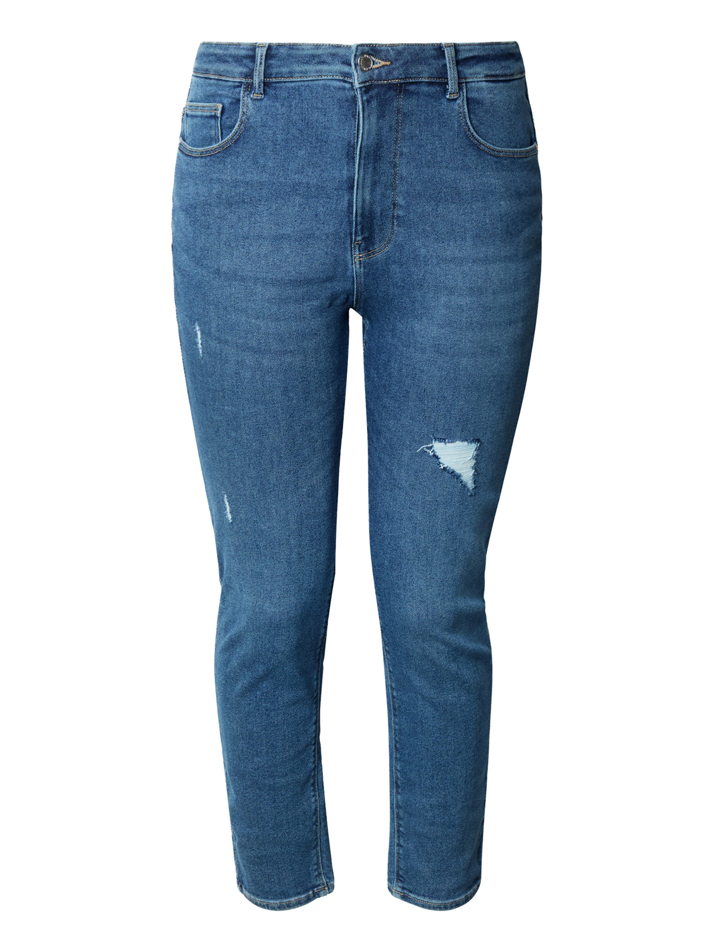 ONLY Carmakoma - Slimfit Vaquero 'CARCatwalk' en azul: frente