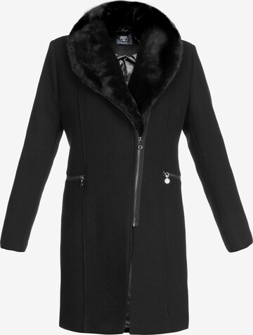 Le Temps Des Cerises Winter Coat 'PHILINE' in Black: front