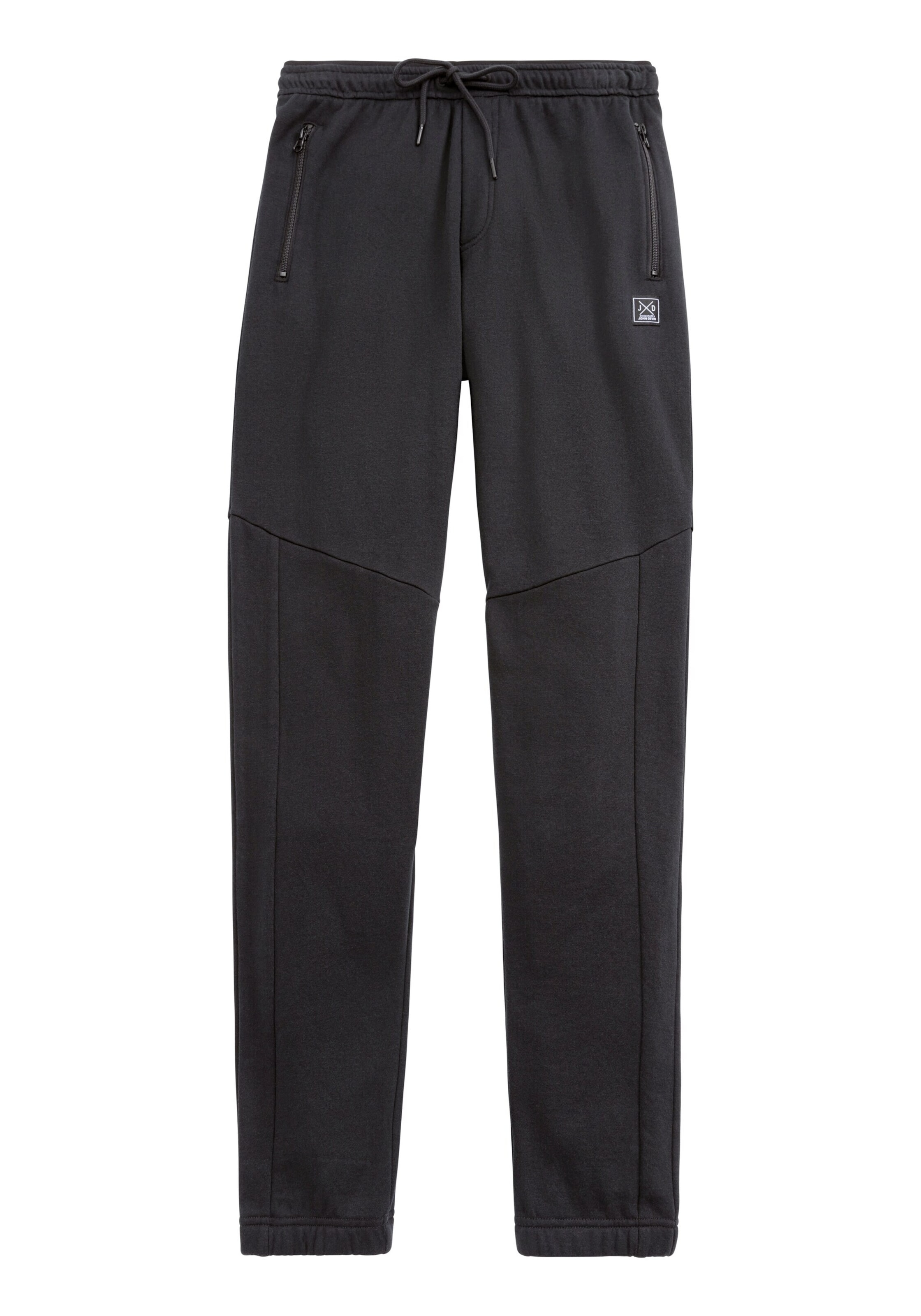 Pantalon JOHN DEVIN en noir : devant