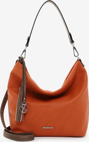 Emily & Noah Shoulder Bag 'Elke' in Orange: front