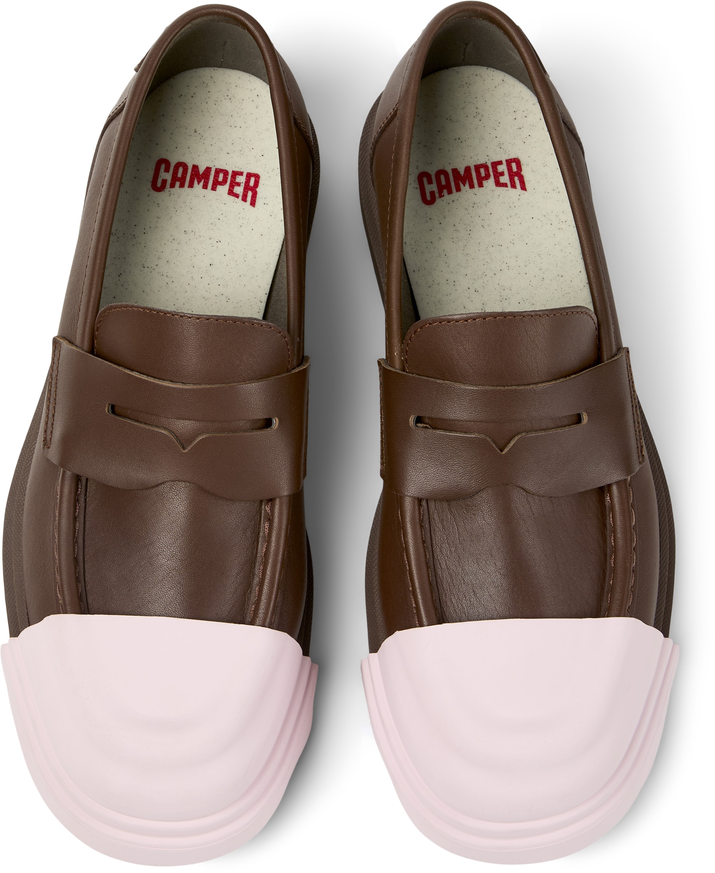 Slipper 'Junction' di CAMPER in marrone