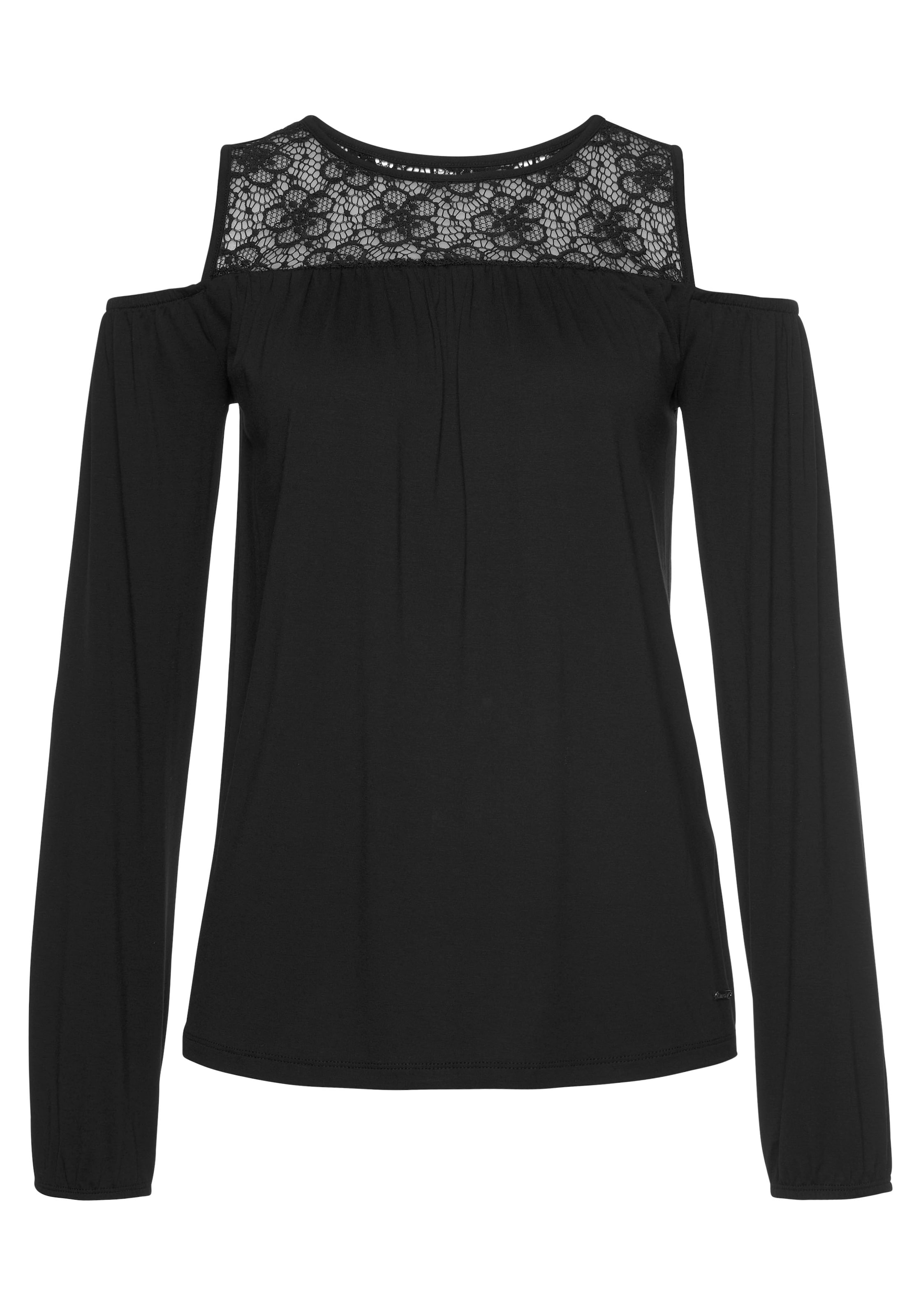 LAURA SCOTT Shirt in Schwarz: Vorderseite