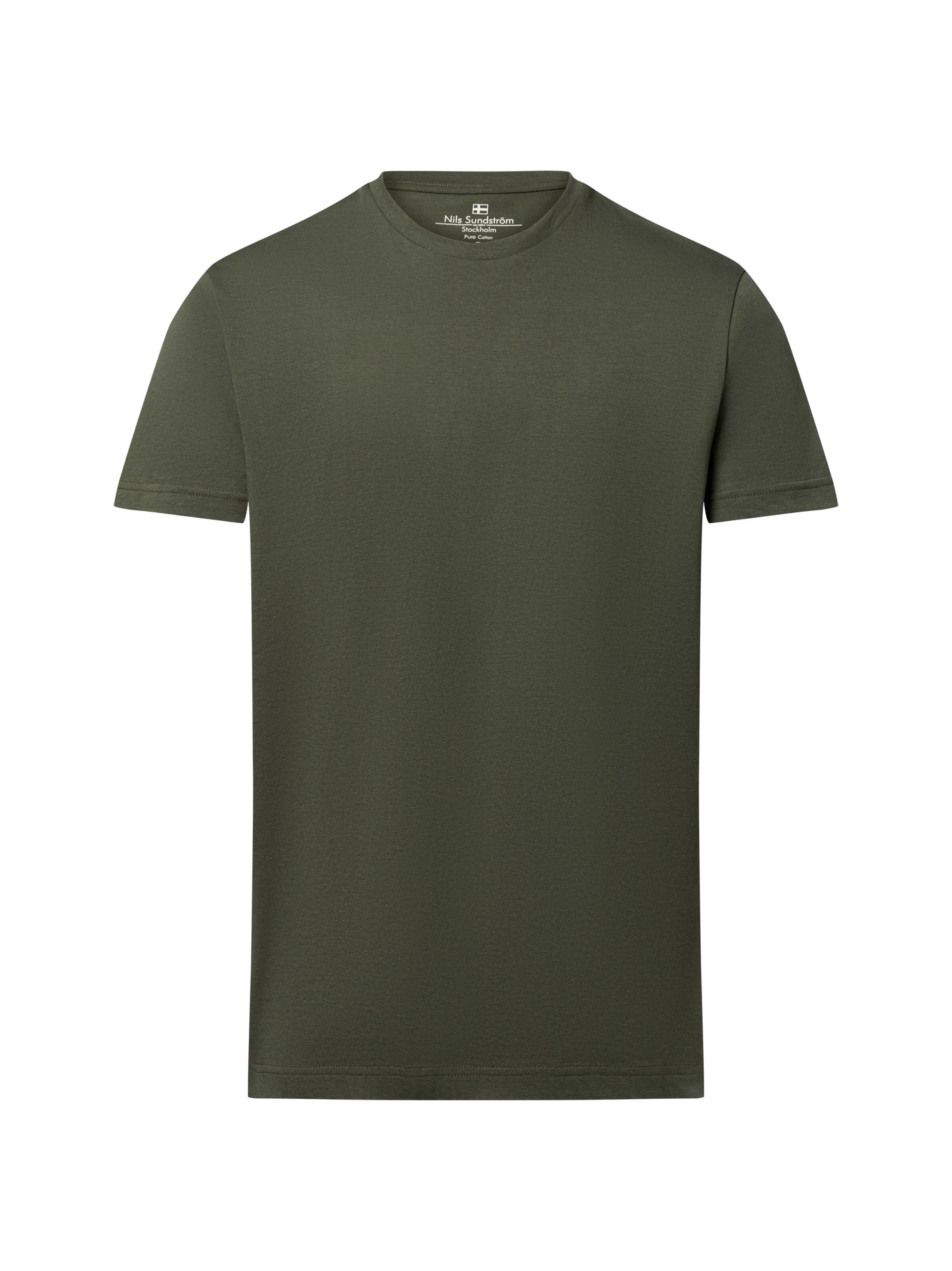 T-Shirt Nils Sundström en vert : devant