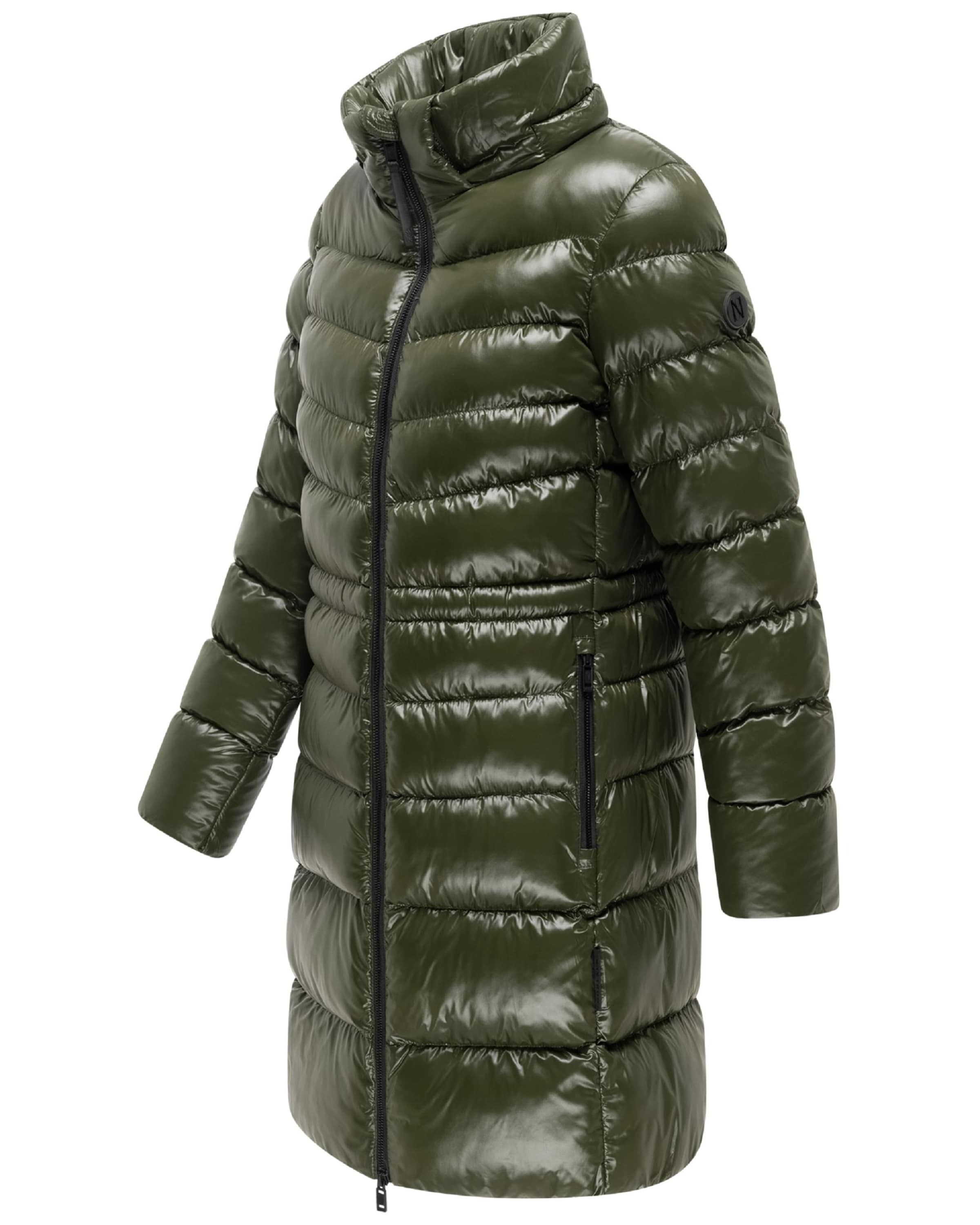 NAVAHOO Wintermantel 'Lumeiaa' in Groen