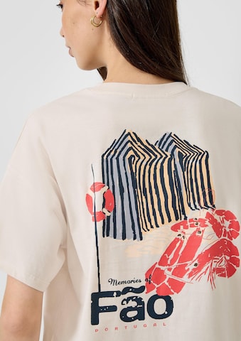 T-shirt QS en beige