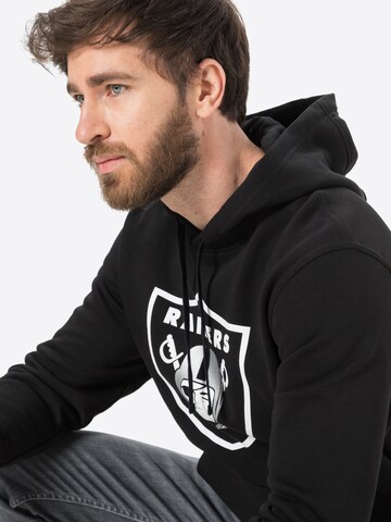 NEW ERA Sweatshirt 'Oakland Raiders' in Zwart