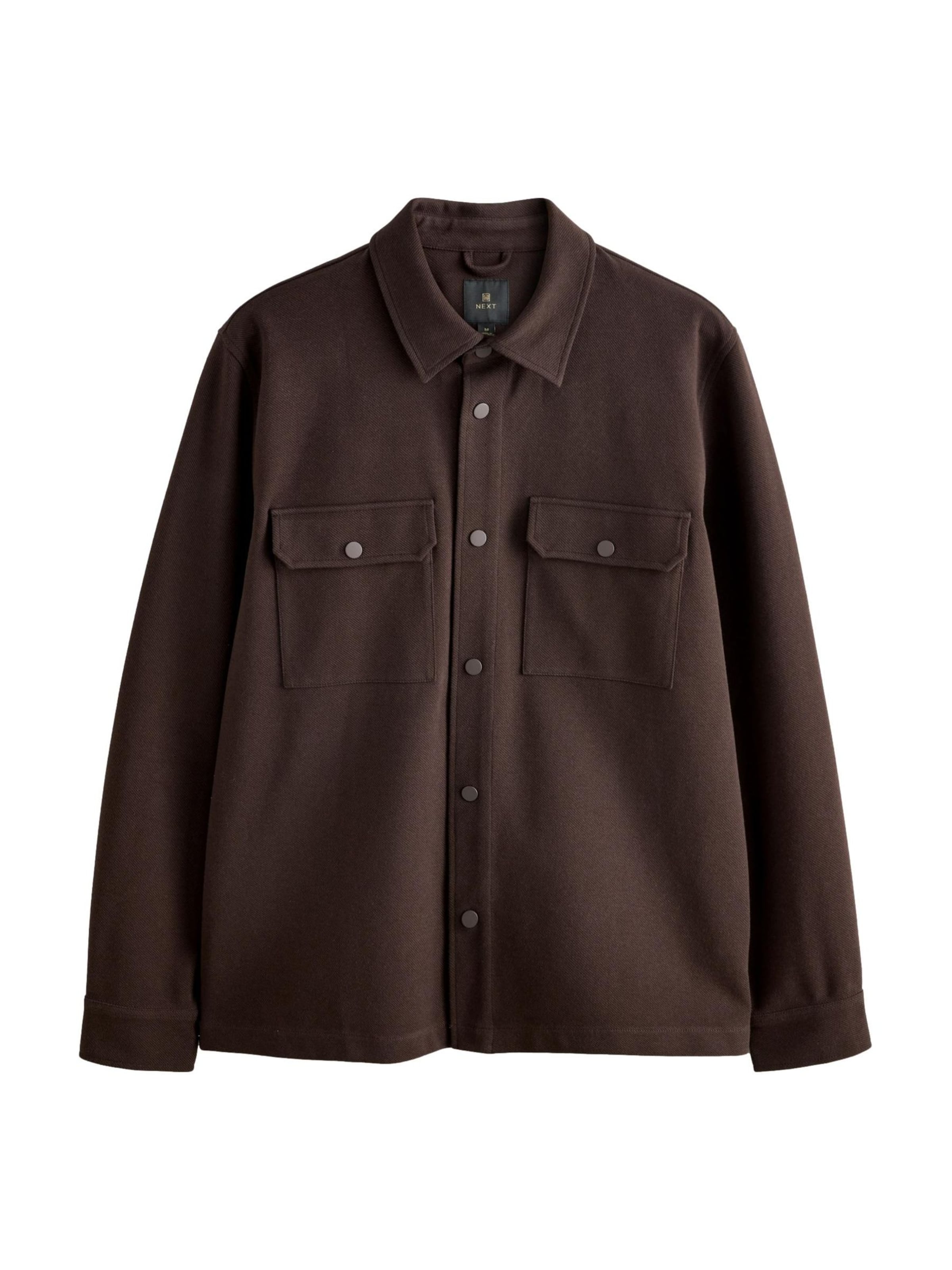 Next Φθινοπωρινό και ανοιξιάτικο μπουφάν σε σοκολατί, Άποψη προϊόντος