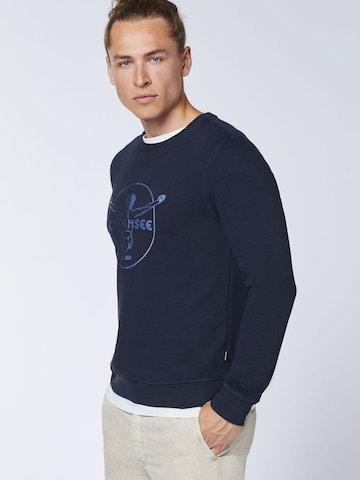 CHIEMSEE Regular Fit Sportsweatshirt in Blau