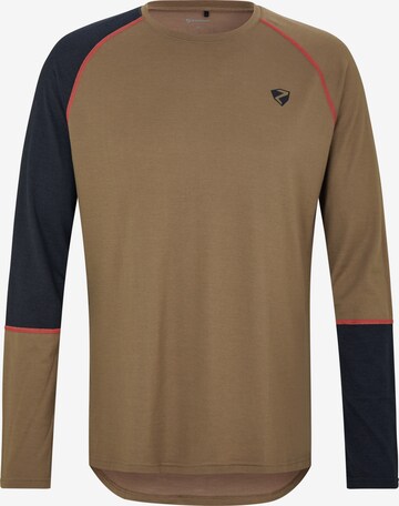 ZIENER Performance Shirt 'JODIS' in Brown: front