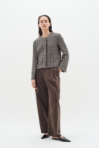 InWear Wide leg Trousers 'ToriIW' in Grey