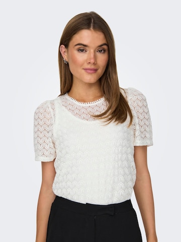 ONLY - Blusa 'LEA' en blanco