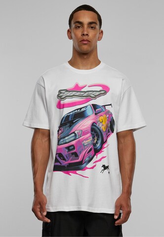 T-Shirt 'Speed' MT Upscale en blanc : devant