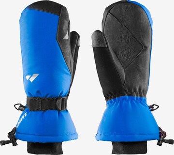 Zanier Athletic Gloves 'Polar Down' in Blue: front