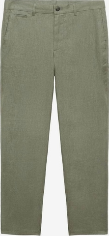 MANGO MAN Hose 'Oyster' in Grün: Vorderseite