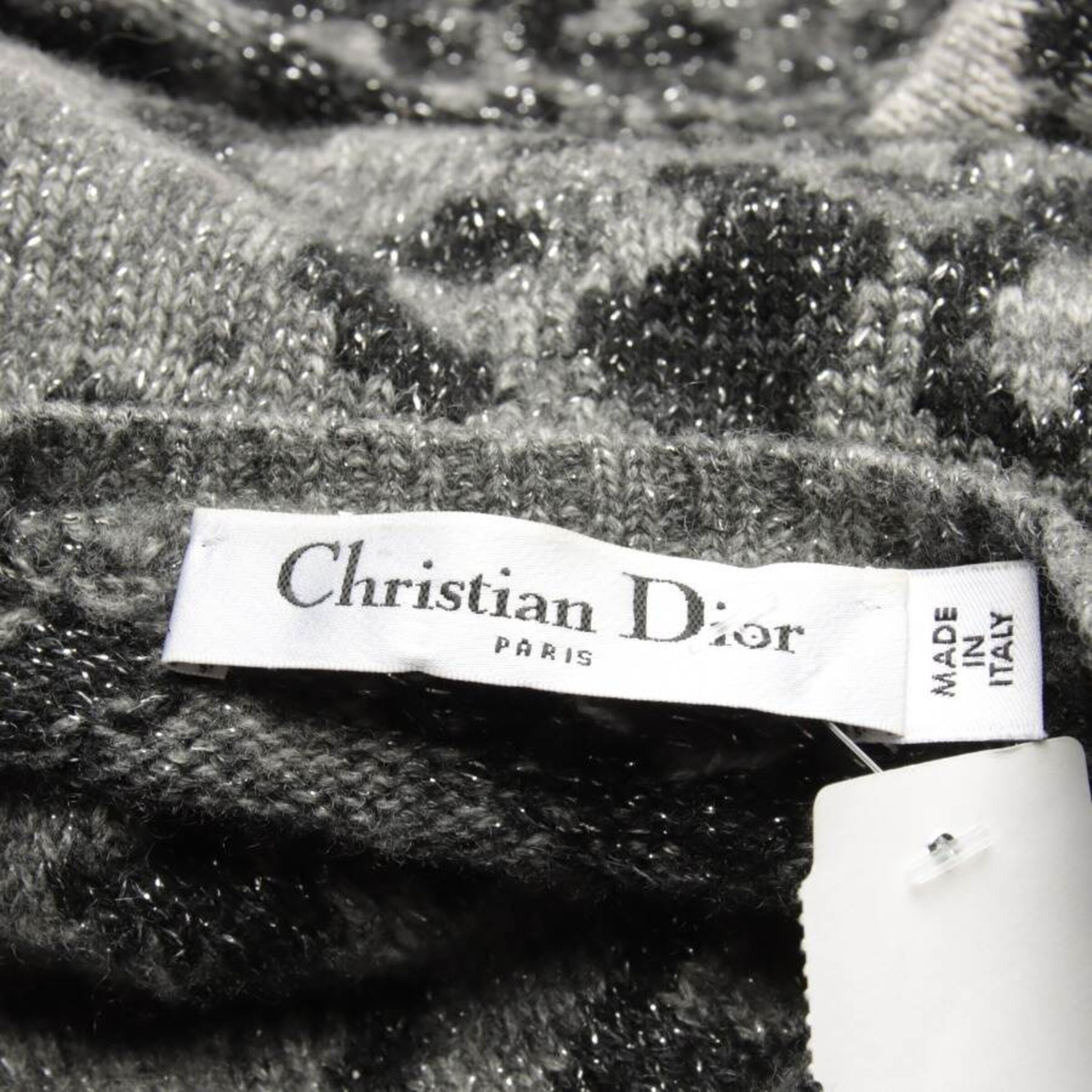 Dior Pullover / Strickjacke XS in Grau