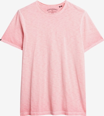 T-Shirt Superdry en rose : devant