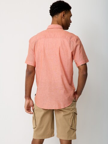 PADDOCKS Regular fit Button Up Shirt in Orange
