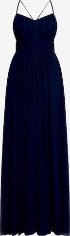 Robe de soirée Vera Mont en bleu : devant