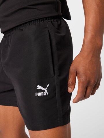 PUMA Regular Pants in Black