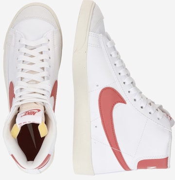 Nike Sportswear Σνίκερ ψηλό 'BLAZER' σε λευκό