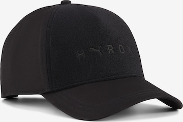 PUMA Sportcap 'Puma x Hyrox' in Schwarz: Vorderseite