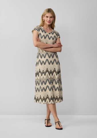 s.Oliver BLACK LABEL Knit dress in Beige: front