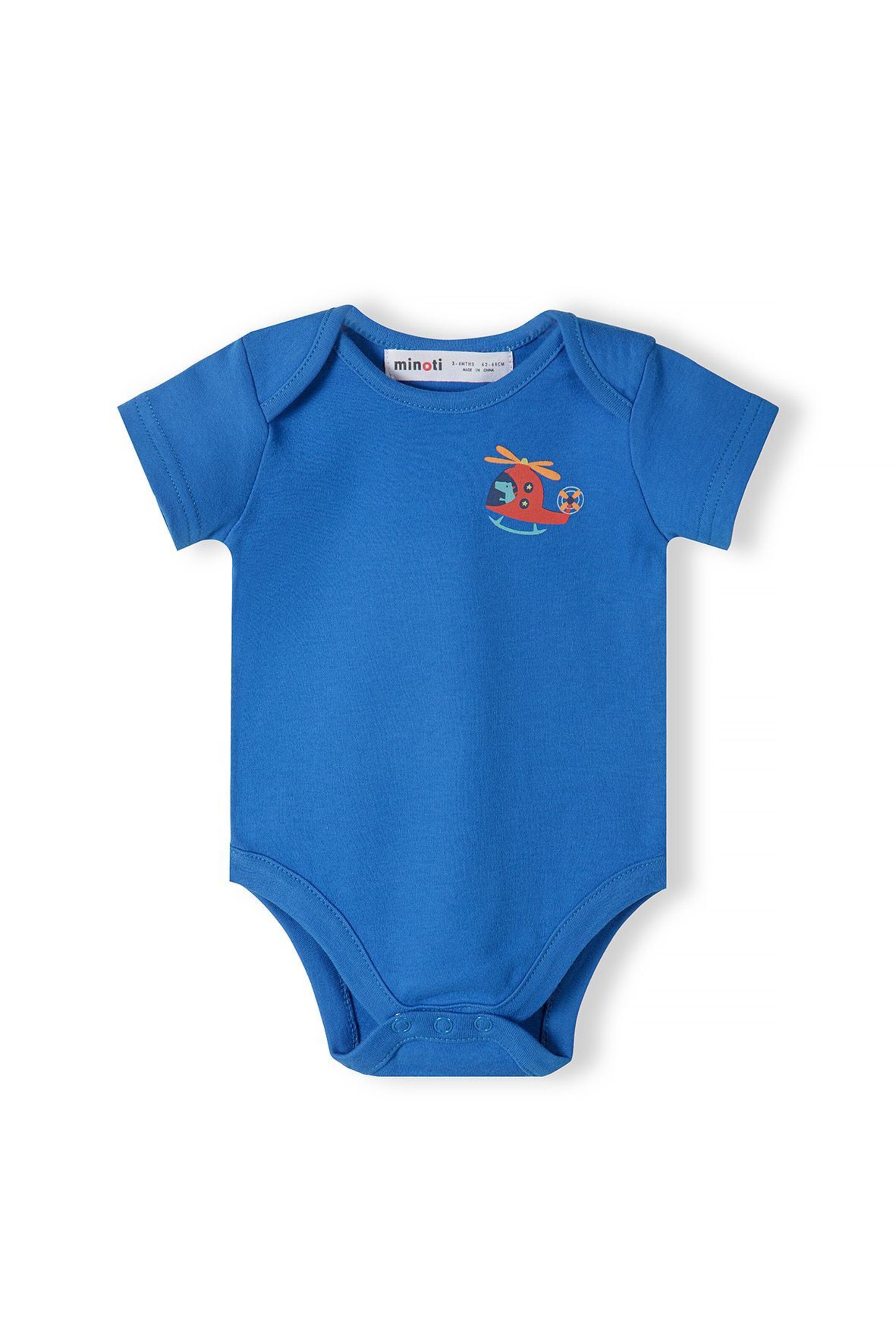 Barboteuse / body MINOTI en bleu