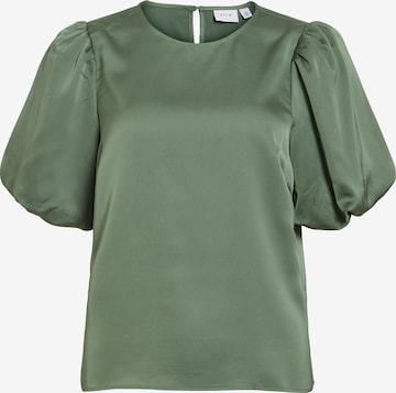VILA - Blusa 'VIELLETTE' en verde: frente