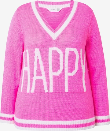Angel of Style Sweater in Pink: front