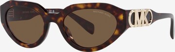 Michael Kors - Gafas de sol en marrón: frente