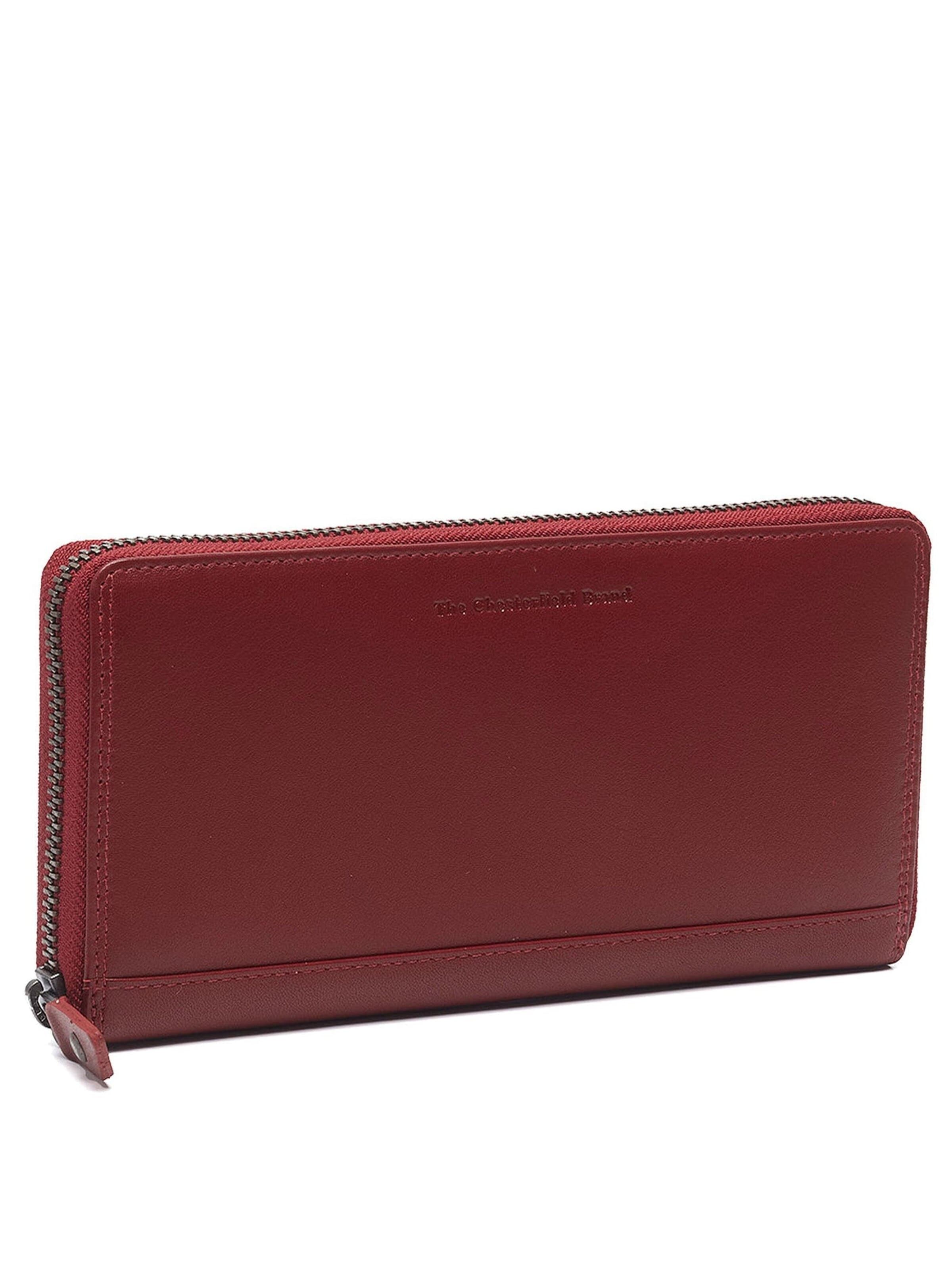 The Chesterfield Brand Portemonnaie 'Cantara'‌‌‌‌ in Rot: Vorderseite