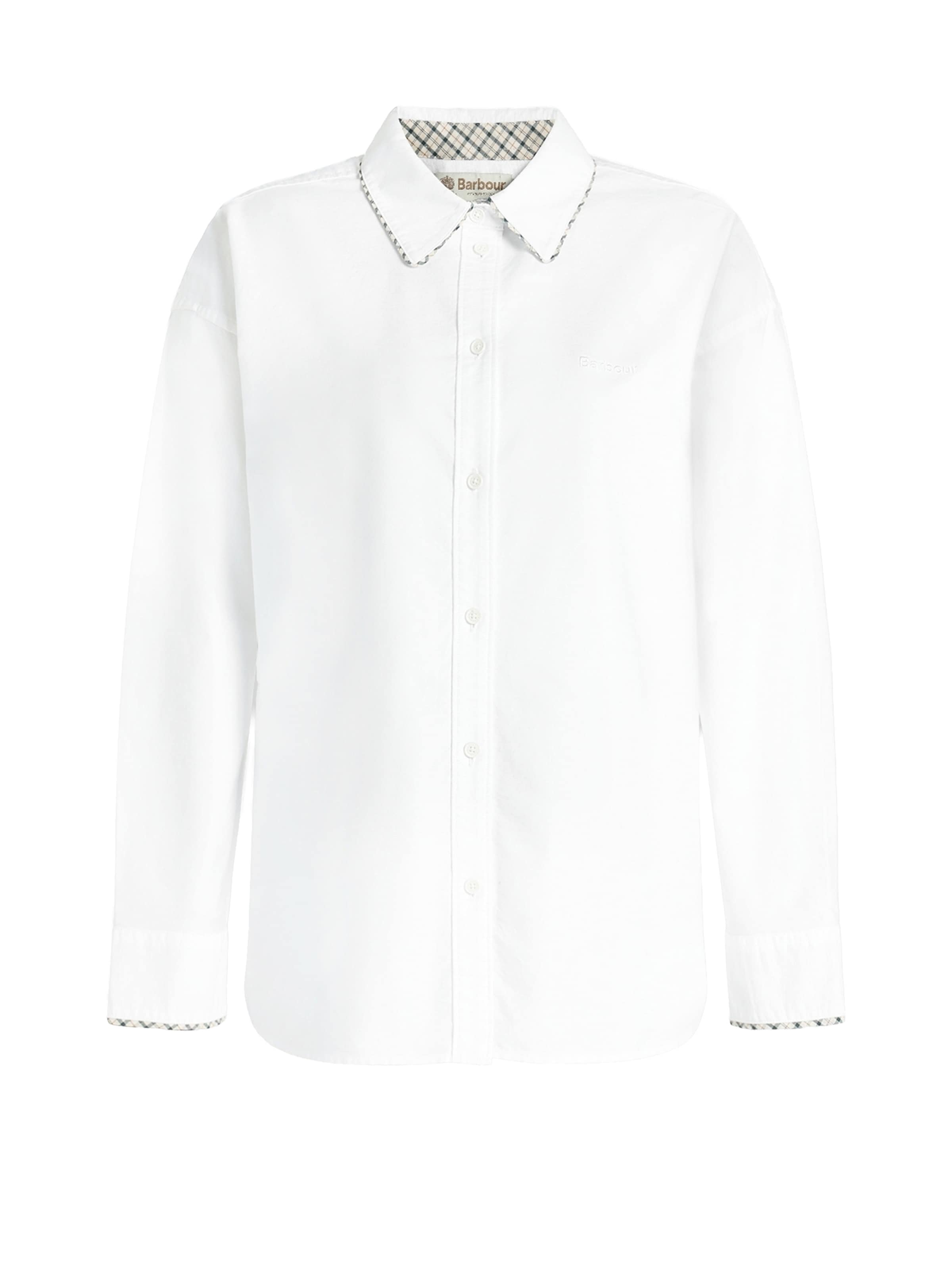 Barbour Bluse 'Alverstone' in Weiß: Vorderseite