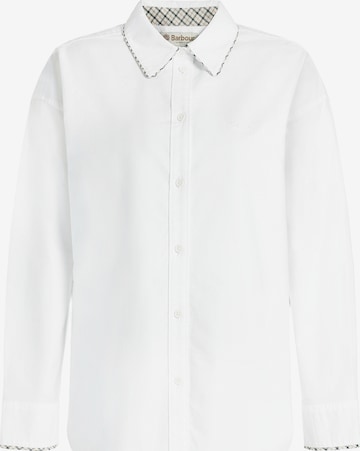 Barbour Bluse 'Alverstone' in Weiß: Vorderseite