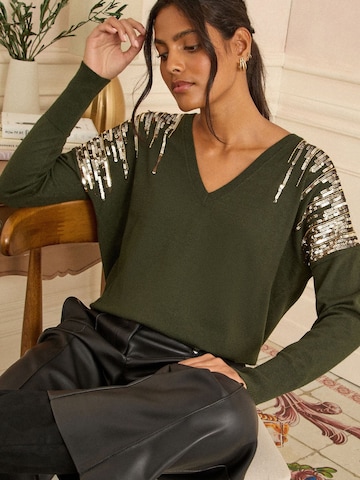 love & roses - Jersey en verde