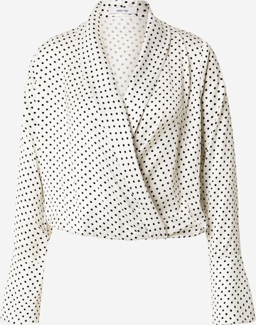 ABOUT YOU Blouse body 'Gitta' in Zwart: voorkant