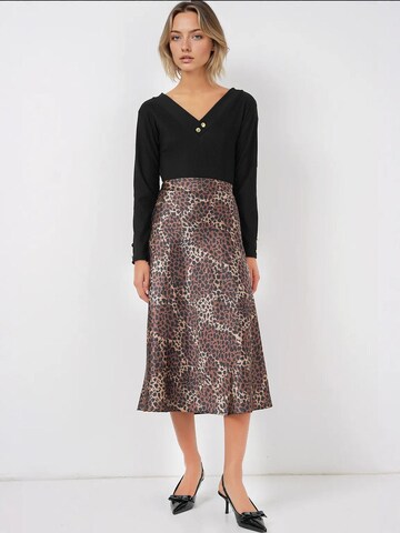 Bigdart - Saia em castanho