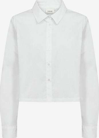 Wasabi Concept Shirt ' WA-SAGA 31 ' in Wit: voorkant