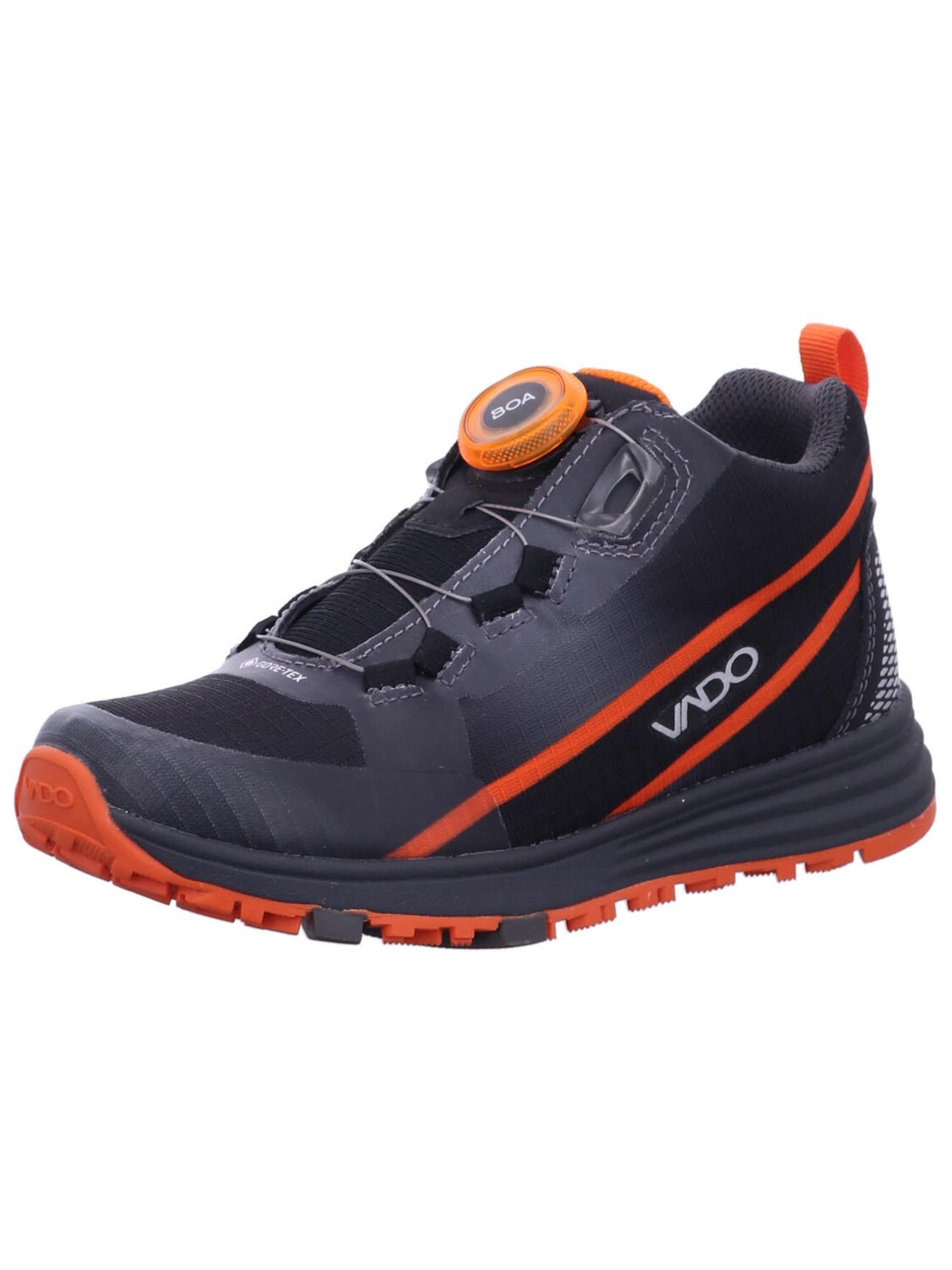 Vado - Zapatillas deportivas 'Sneaker Jungen 83406 3401 001 Kunststoff (Synthetik) in schwarz' en negro: frente
